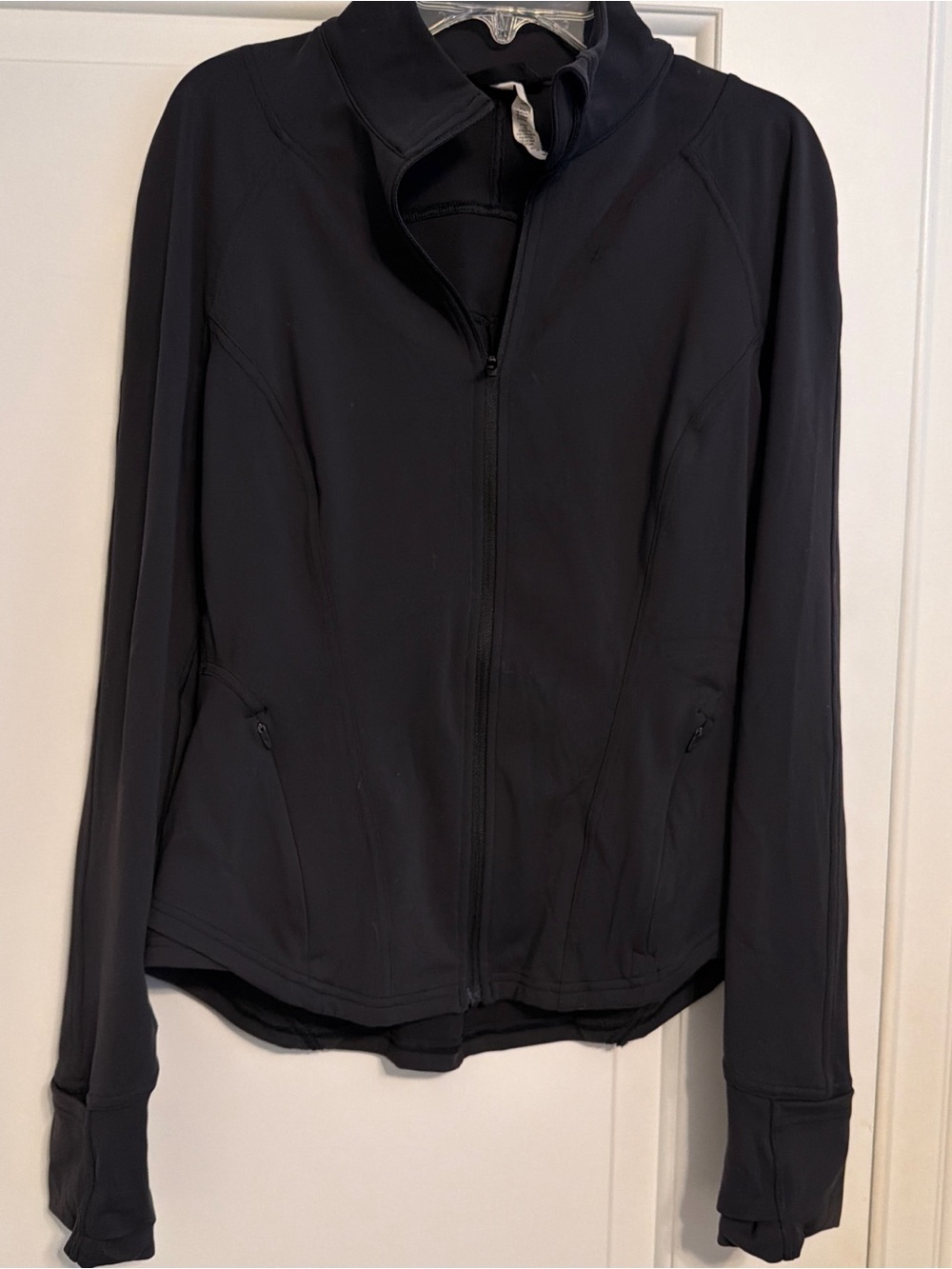 lululemon athletica Black Long‑Sleeve Full‑Zip Jacket